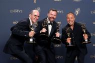 Adolescence cast at Emmys 2025 (Photo by John Shearer/WireImage)